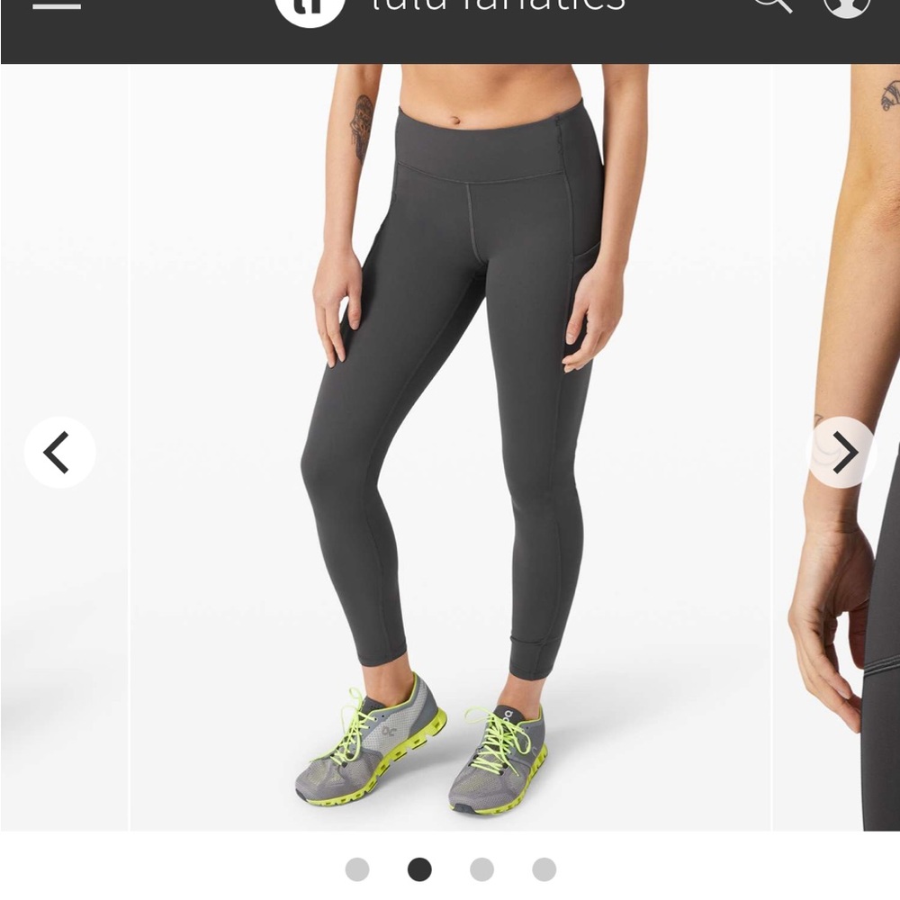 Lululemon leggings size 4